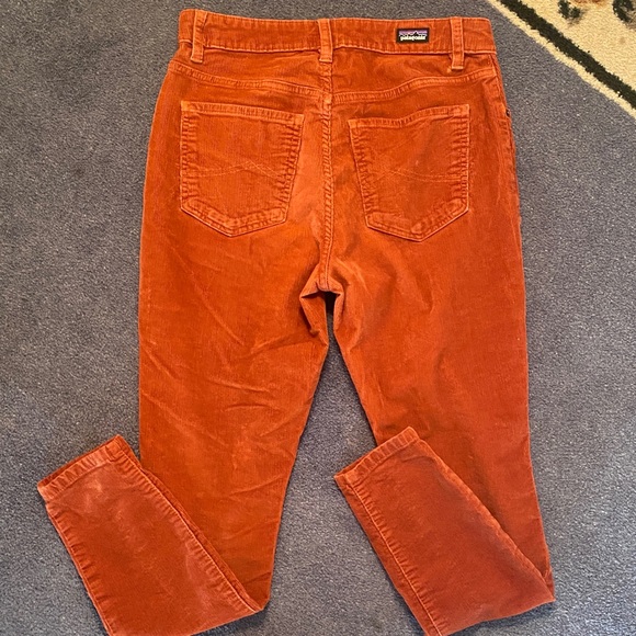 Patagonia Burnt Orange Organic Cotton Corduroy Pants Women’s 29/8 - Picture 3 of 7